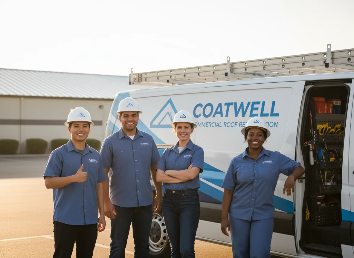 Commercial roof coating company in Hartford, NY